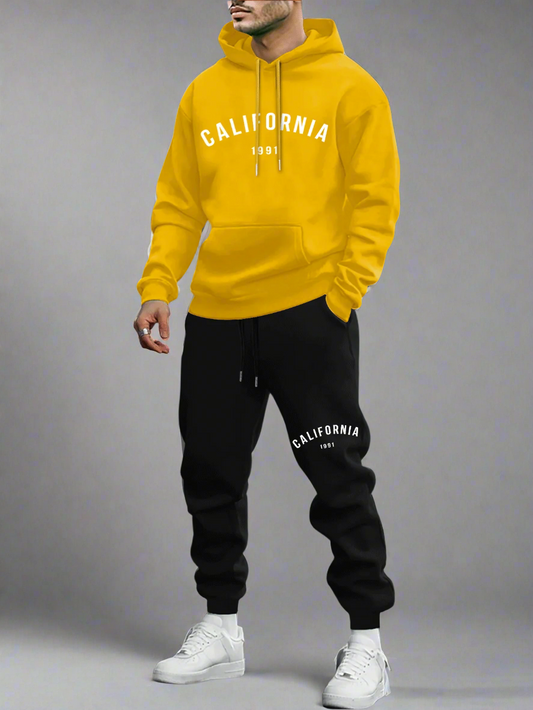 California '91 Men's Hoodie & Jogger Set