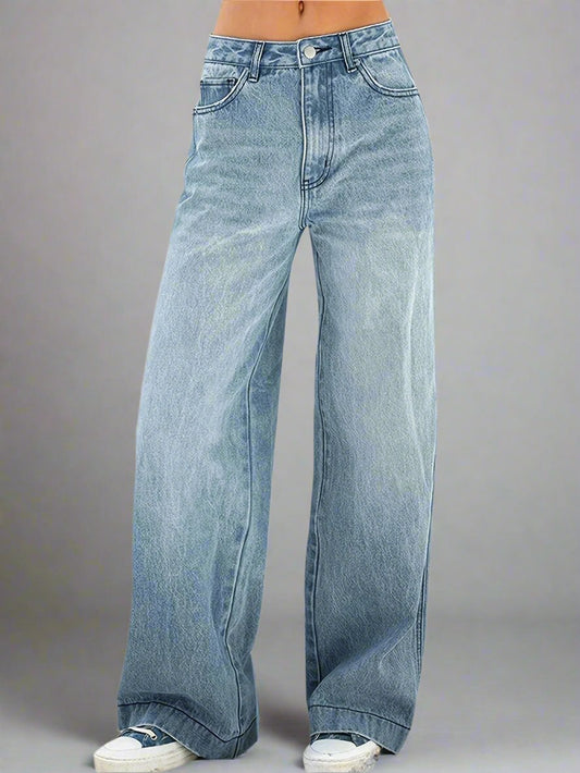 EasyFlow Wide-Leg Jeans