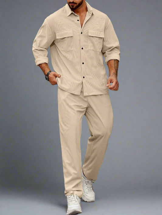 Riviera Button-Up Shirt & Pants Set